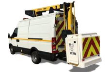 12.5M Cherry Picker hire vehicle