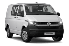 VW SWB 5-Seater Crew Van hire vehicle